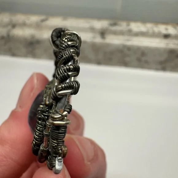 Wire Wrapped Pendant | Handmade - Picture 10 of 10